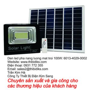 Đèn LED năng lượng mặt trời - Công Ty Trách Nhiệm Hữu Hạn Sản Xuất - Thương Mại Thiết Bị Điện Kim Sang